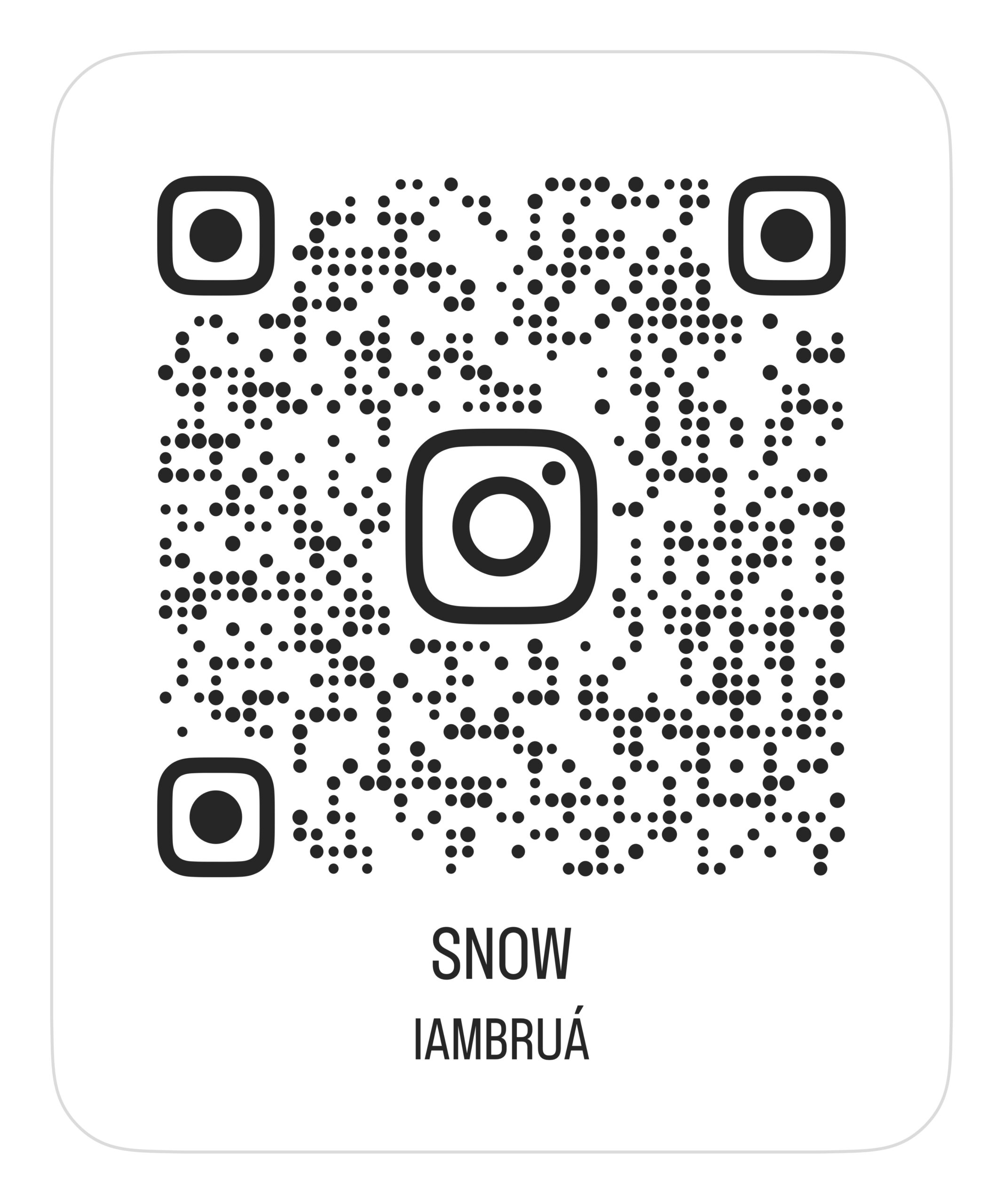QR Code IAMBRUA filter snow